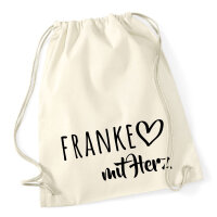 Turnbeutel Franke mit Herz 12 Liter