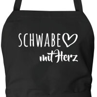 Schürze Schwabe mit Herz