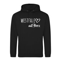 Unisex Hoodie Westfale mit Herz Größe S-3XL
