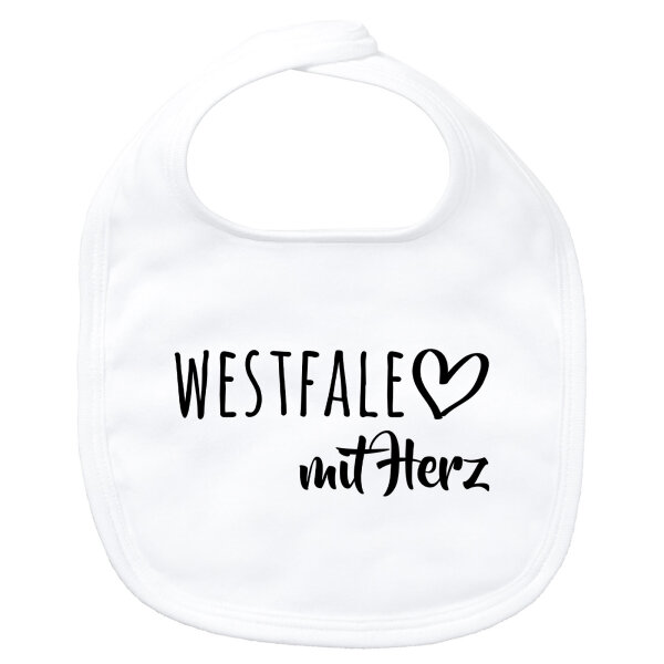 Baby Lätzchen Westfale mit Herz