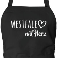 Schürze Westfale mit Herz