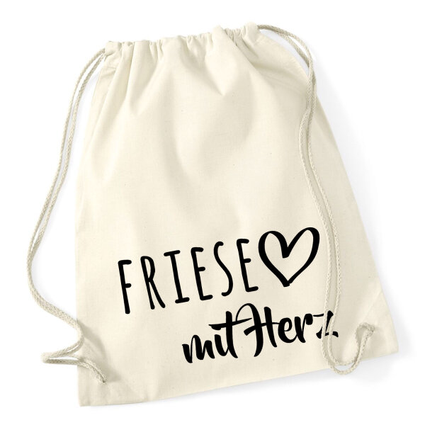 Turnbeutel Friese mit Herz 12 Liter