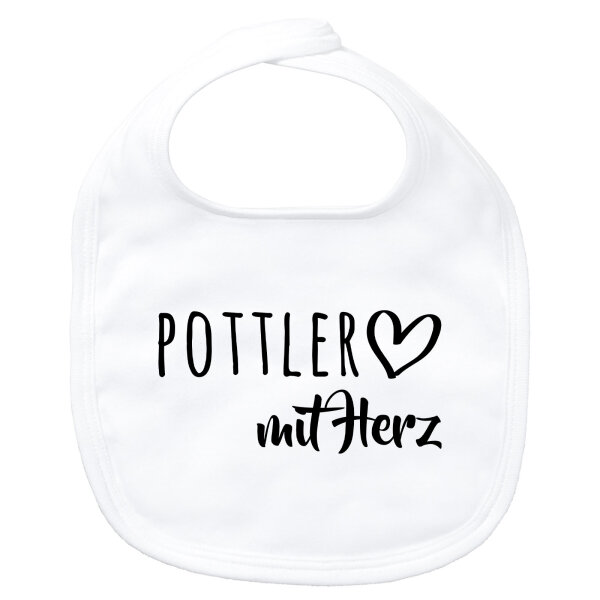 Baby Lätzchen Pottler mit Herz