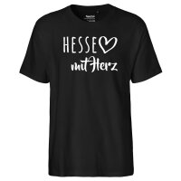 Herren T-Shirt Hesse mit Herz Größe S-3XL