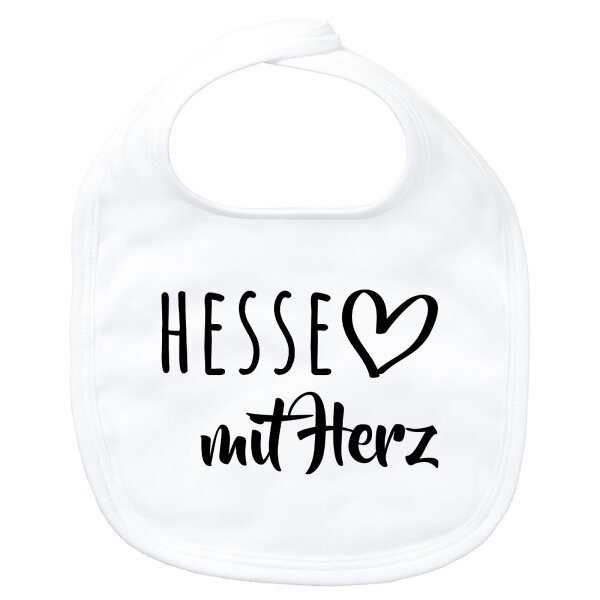 Baby Lätzchen Hesse mit Herz
