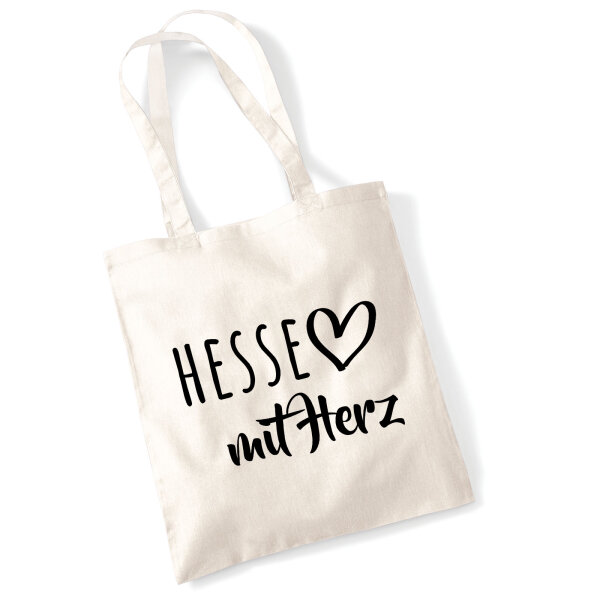 Jutebeutel Hesse mit Herz 10 Liter