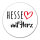 Aufkleber Hesse mit Herz 10cm Sticker