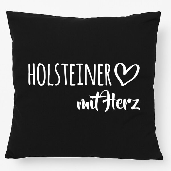 Kissen Holsteiner mit Herz 40x40cm