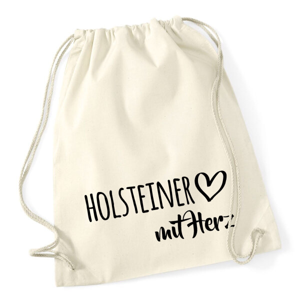 Turnbeutel Holsteiner mit Herz 12 Liter