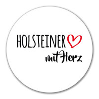 Aufkleber Holsteiner mit Herz 10cm Sticker