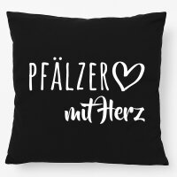 Kissen Pfälzer mit Herz 40x40cm