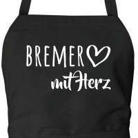 Schürze Bremer mit Herz