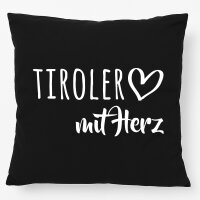 Kissen Tiroler mit Herz 40x40cm