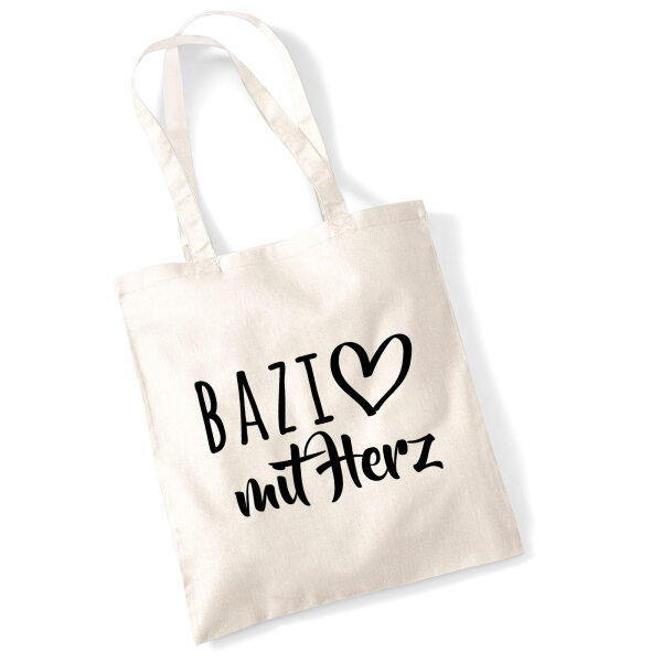Jutebeutel Bazi mit Herz 10 Liter