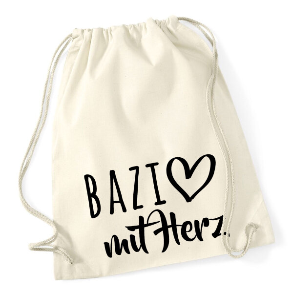 Turnbeutel Bazi mit Herz 12 Liter