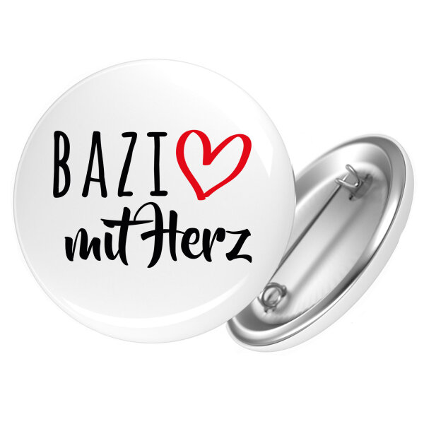Button Bazi mit Herz