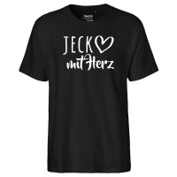 Herren T-Shirt Jeck mit Herz Größe S-3XL