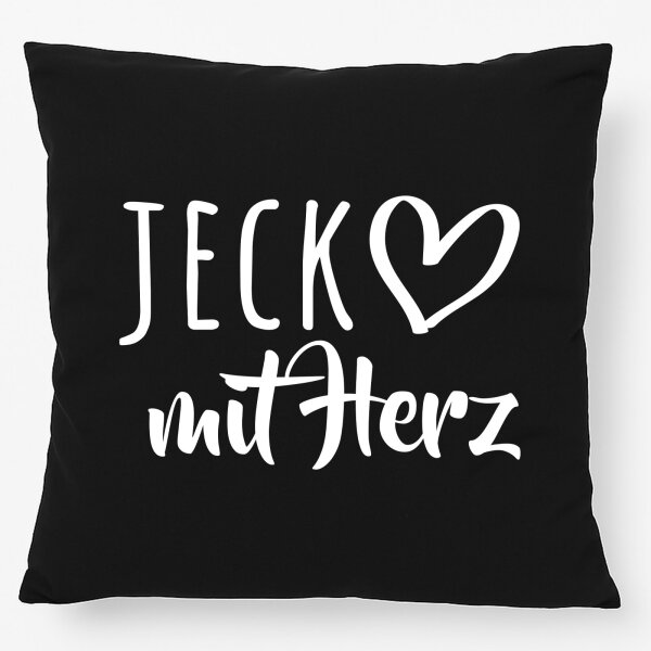 Kissen Jeck mit Herz 40x40cm