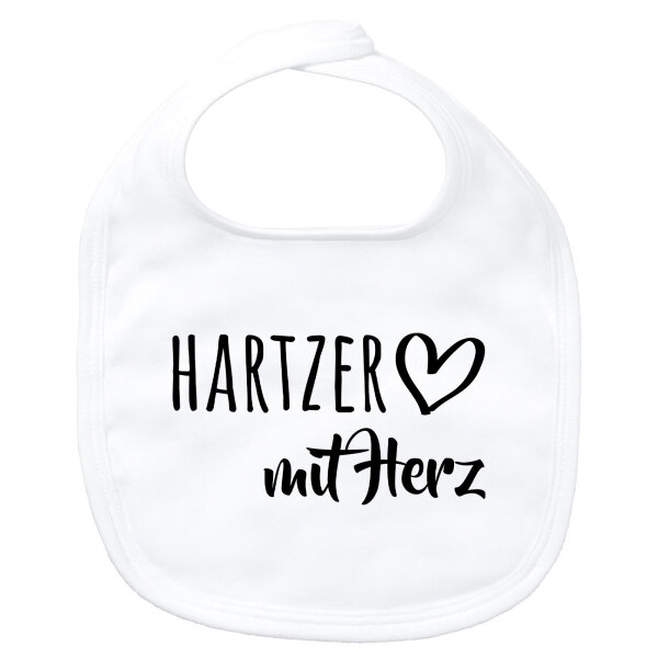 Baby Lätzchen Hartzer mit Herz