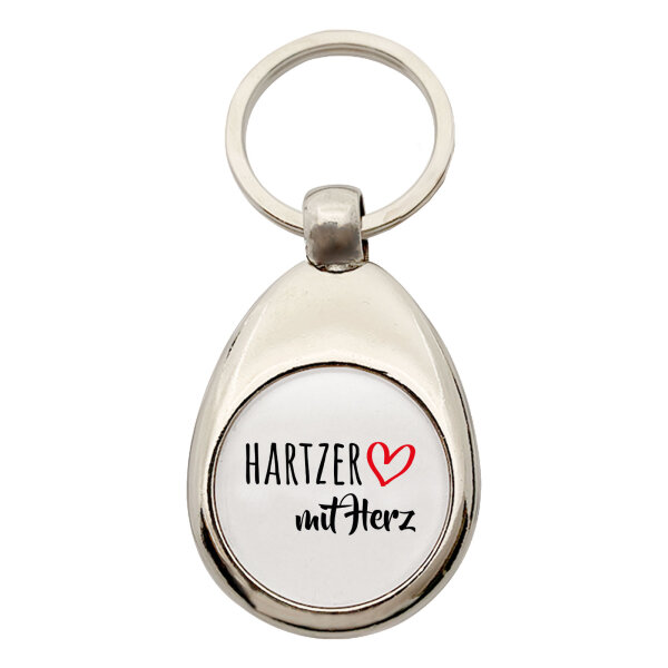 Schlüsselanhänger Hartzer mit Herz
