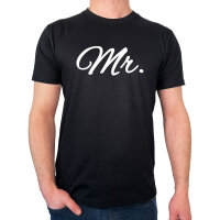 Herren T-Shirt Mr. Schriftzug