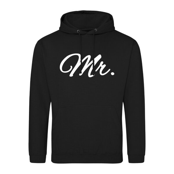 Unisex Hoodie Mr. Schriftzug Größe S-3XL