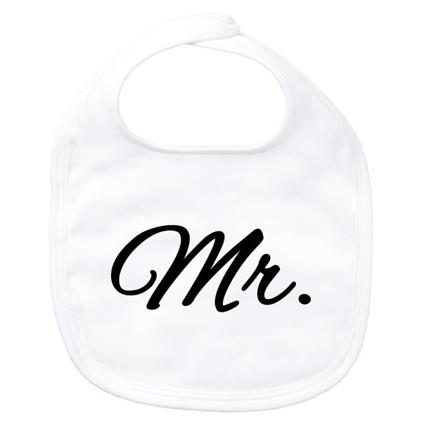 Baby Lätzchen Mr. Schriftzug