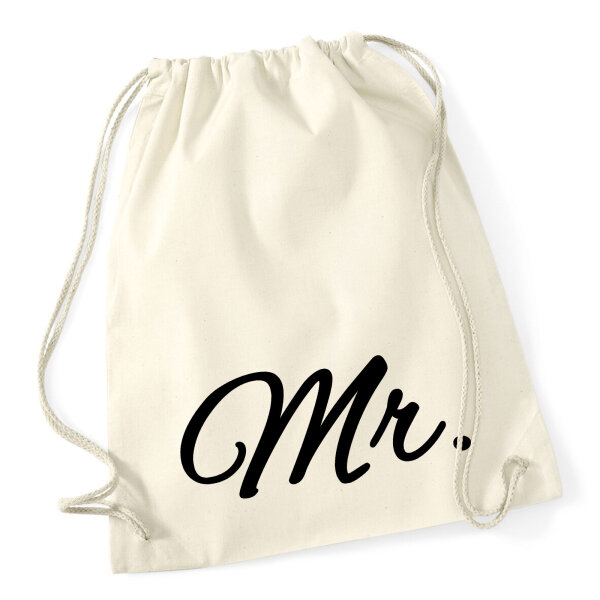 Turnbeutel Mr. Schriftzug 12 Liter