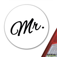 Aufkleber Mr. Schriftzug 10cm Sticker