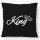Kissen King Krone 40x40cm