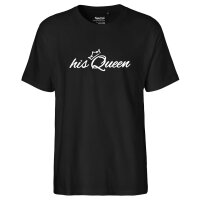 Herren T-Shirt his Queen Krone