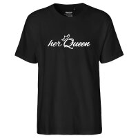 Herren T-Shirt her Queen Krone