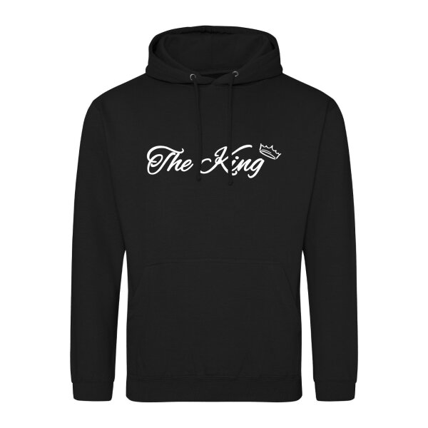 Unisex Hoodie The King Krone Größe S-3XL