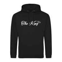 Unisex Hoodie The King Krone Größe S-3XL