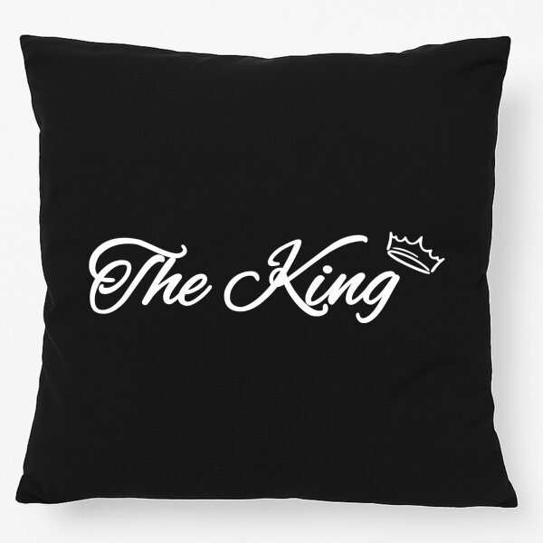 Kissen The King Krone 40x40cm