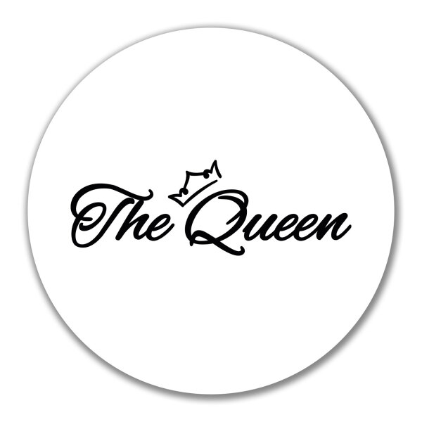 Aufkleber The Queen Krone 10cm Sticker