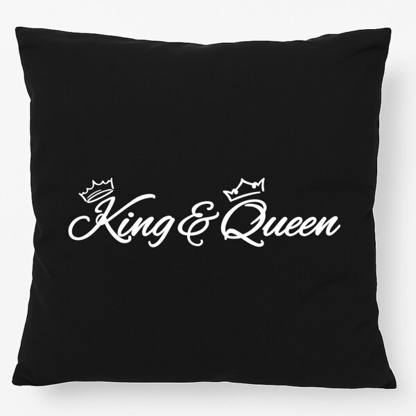 Kissen King & Queen Krone 40x40cm