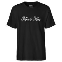 Herren T-Shirt King Paar Krone