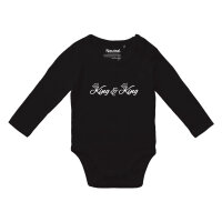 Babybody King Paar Krone, Bio-Baumwolle