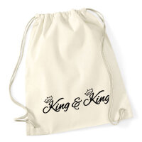 Turnbeutel King Paar Krone 12 Liter