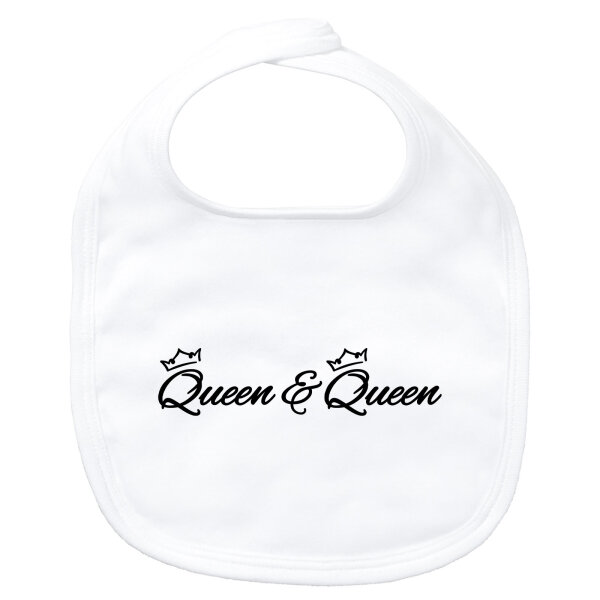 Baby Lätzchen Queen & Queen Krone