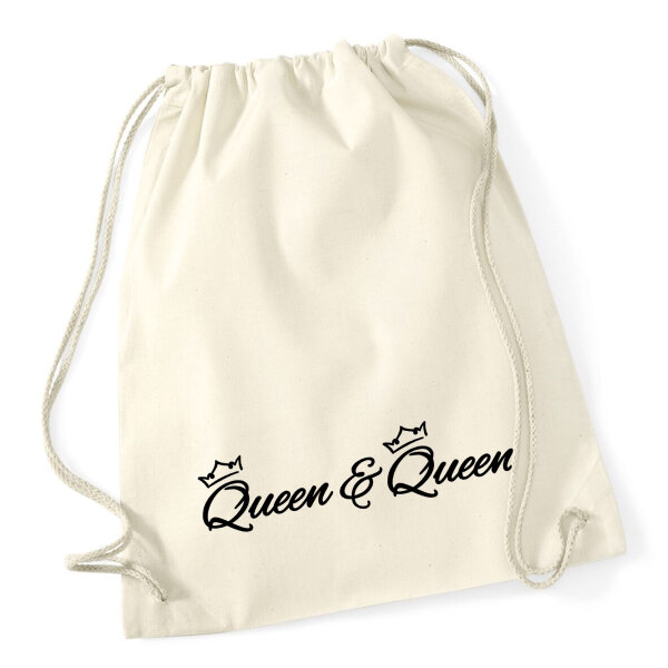 Turnbeutel Queen & Queen Krone 12 Liter