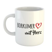 Kaffeetasse Borkumer Weiß 330ml