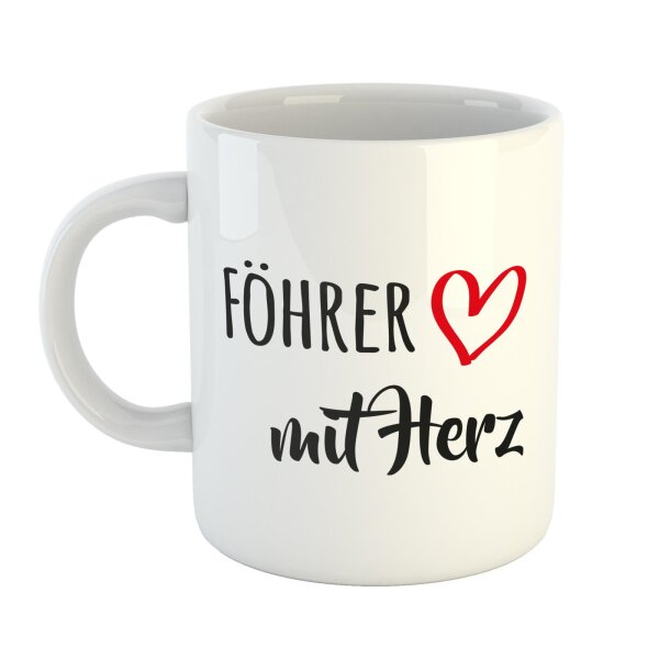 Kaffeetasse Föhrer Weiß 330ml