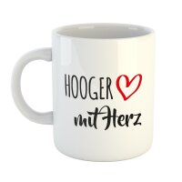 Kaffeetasse Hooger Weiß 330ml