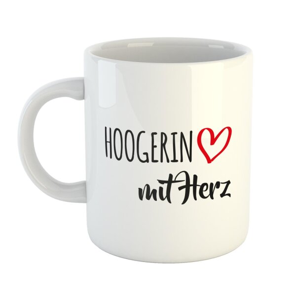 Kaffeetasse Hoogerin Weiß 330ml