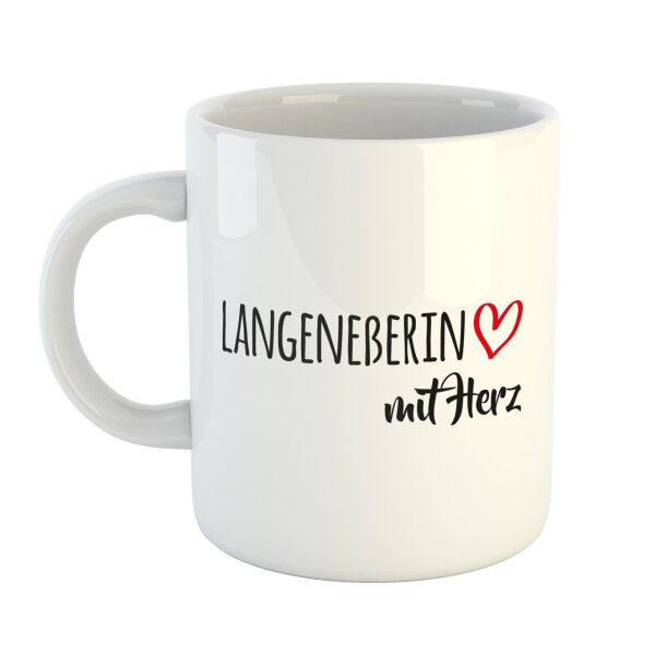 Kaffeetasse Langeneßerin Weiß 330ml