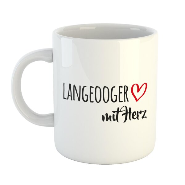 Kaffeetasse Langeooger Weiß 330ml