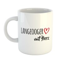 Kaffeetasse Langeooger Weiß 330ml