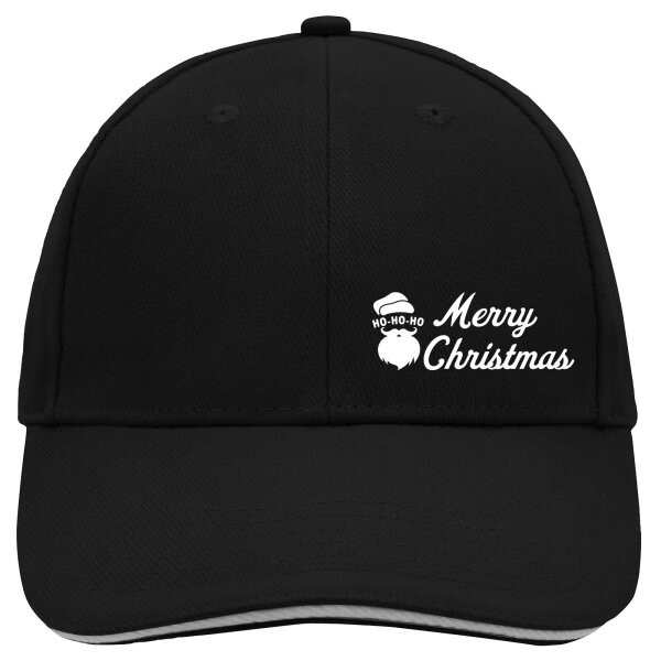 Cappy Mütze Ho Ho Ho Santa Merry Christmas